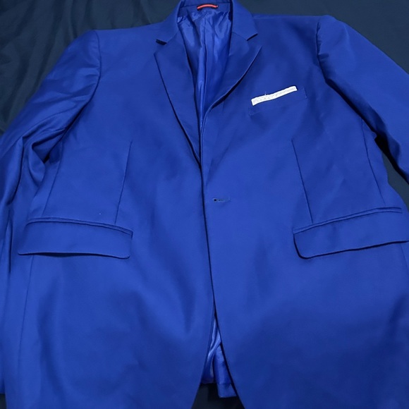 Navy Blue Suit with Navy Blue Shoes - Picture 1 of 5